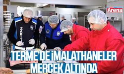 Terme’de imalathaneler mercek altında