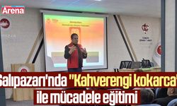 Salıpazarı'nda "Kahverengi kokarca" ile mücadele eğitimi verildi