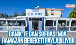 Canik'te Can Sofrası'nda ramazan bereketi paylaşılıyor