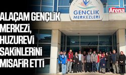 Alaçam Gençlik Merkezi, huzurevi sakinlerini misafir etti