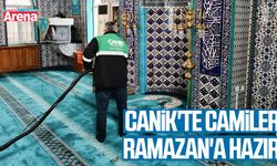 Canik'te camiler Ramazan'a hazır