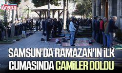 Samsun'da Ramazan'ın ilk cumasında camiler doldu