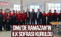 OMÜ’de Ramazan’ın ilk sofrası kuruldu