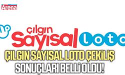 Çılgın Sayısal Loto çekiliş sonuçları belli oldu!