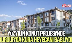 Yüzyılın Konut Projesi'nde Burdur'da kura heyecanı başlıyor