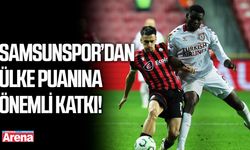 Samsunspor’dan ülke puanına önemli katkı!