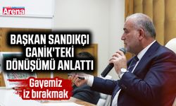 Başkan Sandıkçı Canik'teki dönüşümü anlattı: Gayemiz iz bırakmak