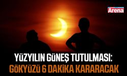 Yüzyılın Güneş Tutulması: Gökyüzü 6 dakika kararacak
