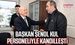 Başkan Şenol Kul personeliyle kandilleşti