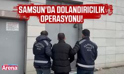 Samsun'da dolandırıcılık operasyonu!