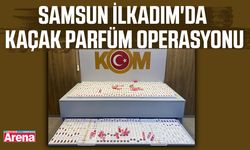 Samsun İlkadım'da kaçak parfüm operasyonu