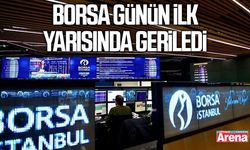 Borsa günün ilk yarısında geriledi