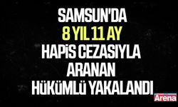 Samsun'da firari hükümlü yakalandı!