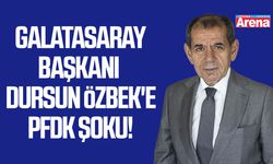 Galatasaray Başkanı Dursun Özbek'e PFDK şoku!