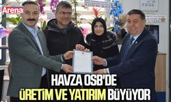 Havza OSB'de üretim ve yatırım büyüyor