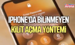 iPhone'da bilinmeyen kilit açma yöntemi