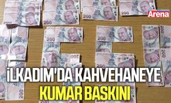 İlkadım'da kahvehaneye kumar baskını