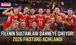 Filenin Sultanları sahneye çıkıyor! 2026 fikstürü açıklandı