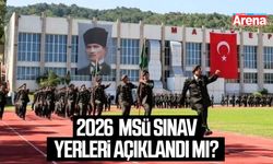 MSÜ sınav yerleri 2026 açıklandı mı?