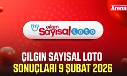 Çılgın Sayısal Loto sonuçları 9 Şubat 2026