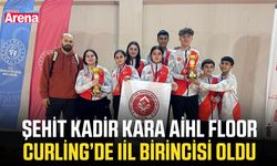 Şehit Kadir Kara AİHL Floor Curling’de il birincisi oldu