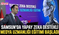 Samsun'da Yapay Zeka Destekli Medya Uzmanlığı eğitimi başladı