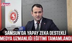 Samsun’da Yapay Zeka Destekli Medya Uzmanlığı eğitimi tamamlandı