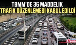 TBMM’de 36 maddelik trafik düzenlemesi kabul edildi