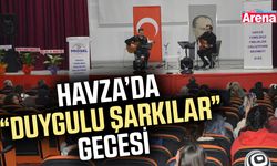 Havza’da “Duygulu Şarkılar” gecesi