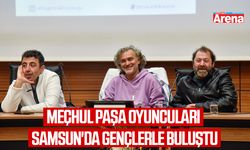 Meçhul Paşa oyuncuları Samsun'da gençlerle buluştu
