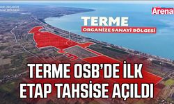 Terme OSB’de ilk etap tahsise açıldı