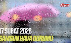 Samsun 17 Şubat 2026 hava durumu