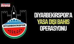 Diyarbekirspor'a yasa dışı bahis operasyonu