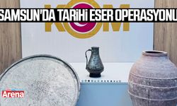 Samsun'da tarihi eser operasyonu