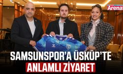 Samsunspor’a Üsküp’te anlamlı ziyaret