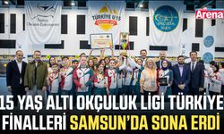 15 Yaş Altı Okçuluk Ligi Türkiye Finalleri Samsun’da sona erdi