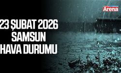 23 Şubat 2026 Samsun hava durumu