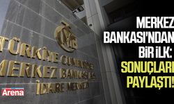 Merkez Bankası'ndan bir ilk: Sonuçları paylaştı!