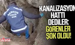 Samsun’da kanalizasyon dediler: Görenler şok oldu!