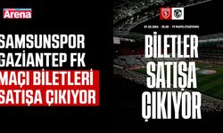 Samsunspor–Gaziantep FK maçı biletleri satışa çıkıyor