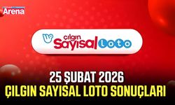 25 Şubat 2026 Çılgın Sayısal Loto sonuçları