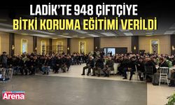 Ladik’te 948 çiftçiye bitki koruma eğitimi verildi
