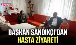 Başkan Sandıkçı’dan hasta ziyareti
