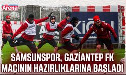Samsunspor, Gaziantep FK maçının hazırlıklarına başladı