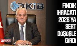 Fındık ihracatı 2026’ya sert düşüşle girdi