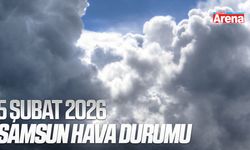5 Şubat 2026 Samsun hava durumu