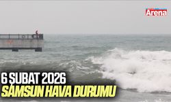 6 Şubat 2026 Samsun hava durumu