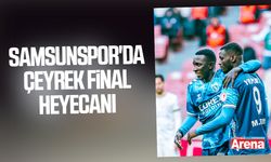 Samsunspor'da çeyrek final heyecanı