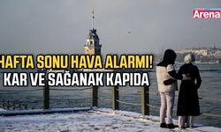Hafta sonu hava alarmı! Kar ve sağanak kapıda