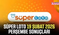 Süper Loto 19 Şubat 2026 Perşembe çekiliş sonuçları
